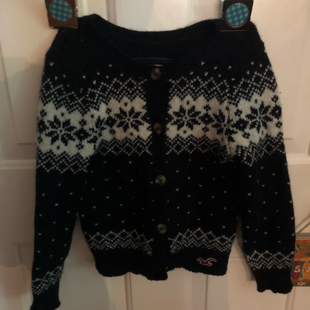Hollister Button Up Sweater Size XS
